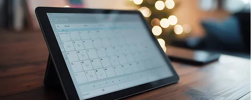 年末年始のサービス提供スケ ジュールのお知らせ​